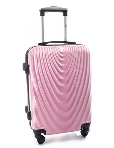 Cestovní kufr RGL 663 pudrový - XXL
