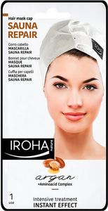 Iroha Nature Sauna Repair Argan Hair Mask Natychmiastowy efekt 1 użycie Iroha Nature Sauna Repair Argan Hair Mask Natychmiastowy efekt 1 użycie
