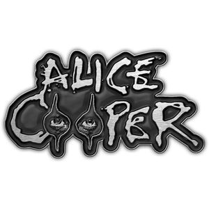 Alice Cooper - Eyes - Odznak, smalt RO7773 (jedna velikost) (černá/stříbrná)