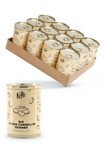 KoRo | WeißeCannellini Bohnen in der Dose 12 x 240 g