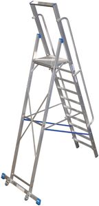 Krause STABILO Stufen-StehLeiter mit großer Standplattform 10 Stufen