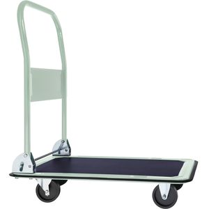 Skladací plošinový vozík do 150 kg - biely
