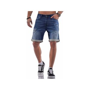 JACK&JONES JEANS INTELLIGENCE JJIRICK JJICON SHORTS GE 007 I.K ST Blue Denim S