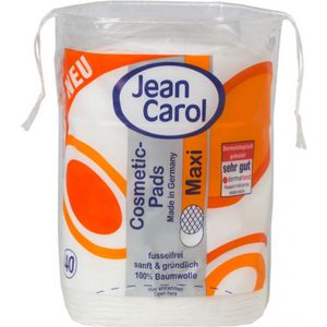 Jean Carol Duo Pads Natural Care, Maxi oval, 10er Pack (10 x 40 Stück)