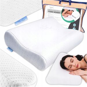 Profiliertes orthopädisches Memory-Schaum-Kissen für anspruchsvolle Menschen memory foam kopfkissen