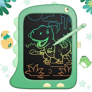 8,5-Zoll LCD Schreibtafel, Bildschirm Zeichenbrett Maltafel, Dinosaurier Spielzeug Schreibtablett Weihnachten Kleine Geschenke mit Stift für Kinder