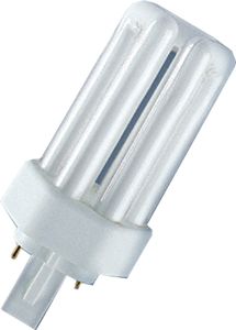 OSRAM Kompaktleuchtstofflampe DULUX T PLUS 18 Watt GX24d 2