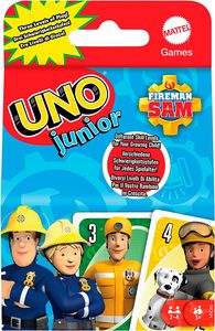 Mattel - UNO - Feuerwehrmann Sam Kartenspiel Gesellschaftsspiel