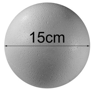 Styroporkugel, 1 Stck. Meyercordt GmbH Durchmesser: 150 mm