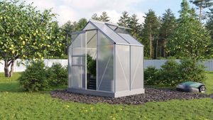 Skleník Vitavia Planet 2500 polykarbonát 6 mm 195 x 131 cm černý