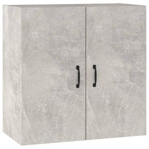 vidaXL Wandschrank Betongrau 60x31x60 cm Holzwerkstoff