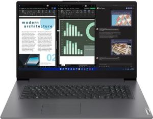 Lenovo V17 G4 IRU 83A2 - 180°-scharnierdesign - Intel Core i3 i3-1315U / 1,2 GHz - kein Betriebssystem - UHD Graphics - 8 GB RAM - 256 GB SSD NVMe - 43,9 cm (17,3")