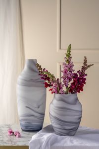 LEONARDO HOME Vase POESIA 40 cm Marmoroptik