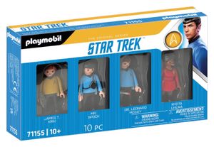 PLAYMOBIL Star Trek 71155 Star Trek-Figurenset, 4 Sammelfiguren für Star Trek-Fans und Kinder ab 10 Jahren