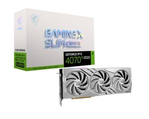 MSI V513-626R GeForce RTX 4070 Ti SUPER 16G GAMING X SLIM WHITE