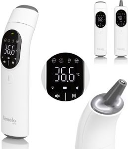 Lionelo FeverScan präzises berührungsloses Infrarot Thermometer,  4 Messmodi, LED