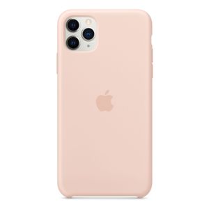 Apple iPhone 11 Pro Max Silikon Case Pink Sand