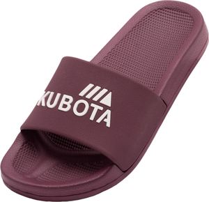 Kubota Badelatschen Damen "Basic" Rotbraun, 37