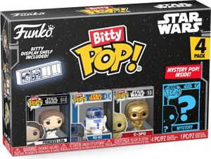 Star Wars Bitty POP! Vinyl Figuren 4er-Pack Leia 2,5 cm