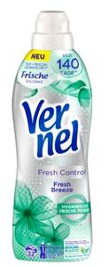 Vernel, Fresh Control Fresh Breeze, Płyn do płukania tkanin, 800 ml (PRODUKT Z NIEMIEC)