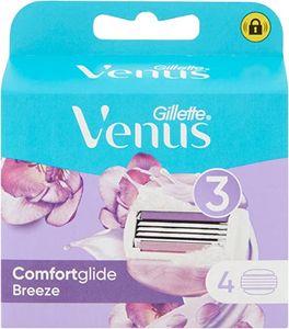 Gillette Venus ComfortGlide Breeze dámsky holiaci strojček x4