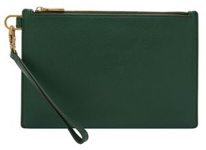 FOSSIL Utensilientasche Wristlet Pine Green tannengrün