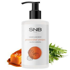 SNB Professional Krem do rąk i ciała 250ml z solonym karmelem i ekstraktem z rakiety | Pielęgnacja rąk i ciała | Dla bardzo suchej skóry