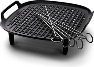 Philips Airfryer Grillkit XXL, 6 Spieße, Antihaftbeschichtung (HD9959/00)