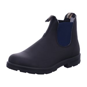 Blundstone Blundstone 1917 Voltan Schwarz Leather with Blau Elastic  (550 Series) Rindsleder Größe: 38 Schmal