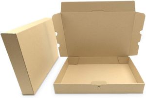 verpacking 100 Maxibriefkartons Versandkartons Faltschachtel Faltkarton Maxibrief 350 x 250 x 50 mm | Braun | MB-5