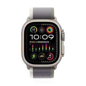 Apple Watch Ultra 2 Titan 49 mm SM 130-180 mm Umfang GrünGrau GPS + Cellular