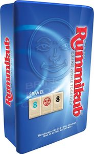 Šedá cestovná plechovka Rummikub