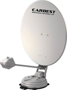 Carbest X85 Multi Sat-Anlage, Twin LNB, Auto Skew, 10 Satelliten - Camping SAT Anlage, Wohnwagen, Wohnmobil