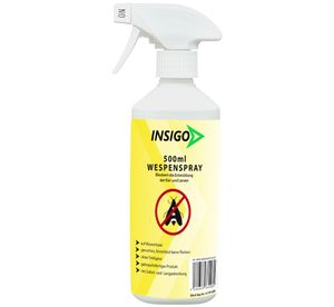 INSIGO 500ml Anti Wespen Spray Mittel Schutz gegen Nest Abwehr Bekämpfung EX Gift Ungeziefer