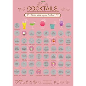 Rubbelposter 50 COCKTAILS
