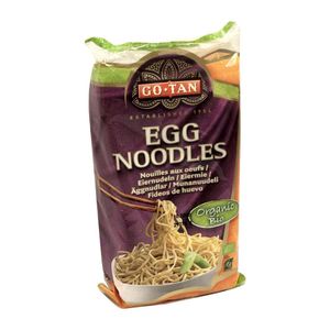 GoTan Organic Egg Noodles 250g Packung Eiernudeln)
