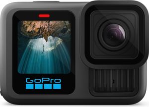 GoPro HERO13 BLACK Akčná športová kamera 27,6 MP 5,3K Ultra HD CMOS 25,4 / 1,9 mm (1 / 1,9 palca) WLAN 121 g