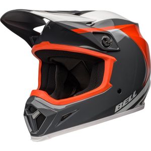 BELL MX-9 Mips Helm - Dart Gloss Charcoal/Orange