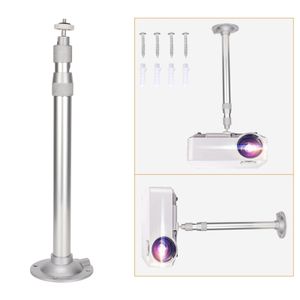 Projektor-Deckenhalterung, 360° verstellbar, universelle Projektorhalterung, Wandmontage, 5 kg Tragkraft, mit 1/4-Zoll-Gewinde, Projektorhalterung