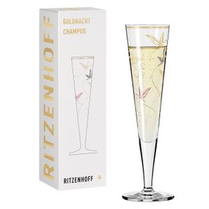 Goldnacht Champagnerglas #17 Von Concetta Lorenzo