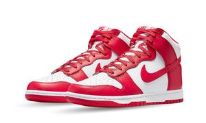 Nike Dunk High Championship White Red (GS)