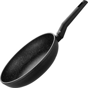 ELO Bratpfanne Ø 24 cm GRANIT SOLUTION, Aluminium Bratpfanne mit Antihaftbeschichtung, Pfanne für Ceran-, Gas-, Elektro-, Induktionsherde - spülmaschinengeeignet, Farbe: Schwarz ELO Bratpfanne Ø 24 cm GRANIT SOLUTION, Aluminium Bratpfanne mit Antihaftbeschichtung, Pfanne für Ceran-, Gas-, Elektro-, Induktionsherde - spülmaschinengeeignet, Farbe: Schwarz