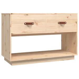 vidaXL TV-Schrank 90x40x60 cm Massivholz Kiefer