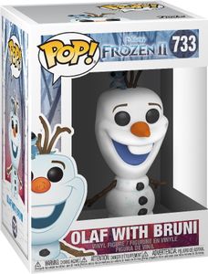 Disney Frozen 2 II - Olaf With Bruni 733 - Funko Pop! - Vinyl Figur