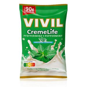 Vivil Creme Life miętowe pastylki do ssania bez cukru 90g