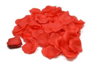 100 Stück Rosenblüten 5cm, Farbe:rot 250