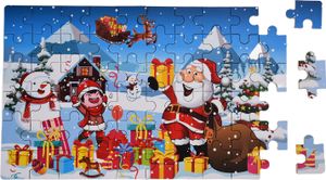 Weihnachtspuzzle,Weihnachtspuzzle,Weihnachtsmann Puzzle,Weihnachtsgeschenk,Puzzle Spielzeug,Puzzles für Kinder
