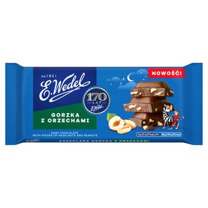 E. Wedel Bitterschokolade mit Nüssen 90 G