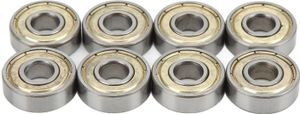 8 Stück, 608ZZ Kugellager, ABEC 11, Skateboard-Lager, Stahl, 8x22x7 mm, für Tanzrollen, Skatemodelle 8 Stück, 608ZZ Kugellager, ABEC 11, Skateboard-Lager, Stahl, 8x22x7 mm, für Tanzrollen, Skatemodelle