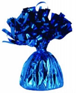 1 Ballongewicht dekorativ blau ca 160 g